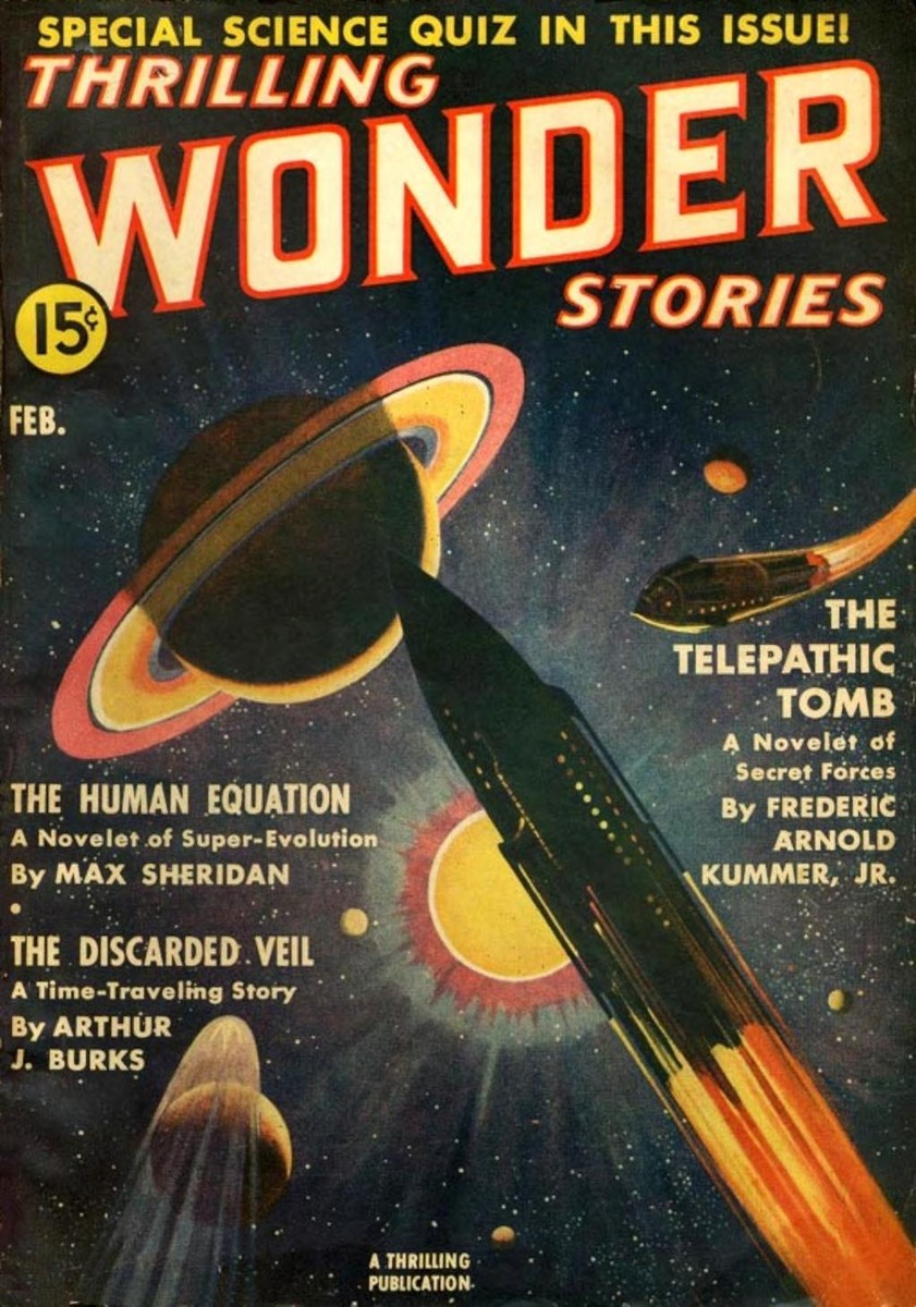 Thrilling Wonder Stories Feb 1939 – Rocket Past Saturn's Rings
