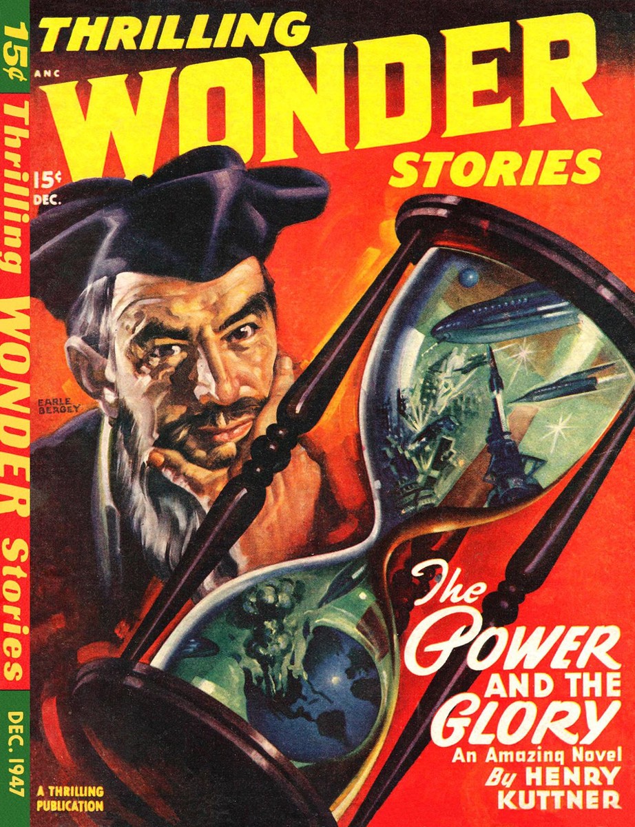 Earle Bergey's Time Wizard: Thrilling Wonder Stories Dec. 1947