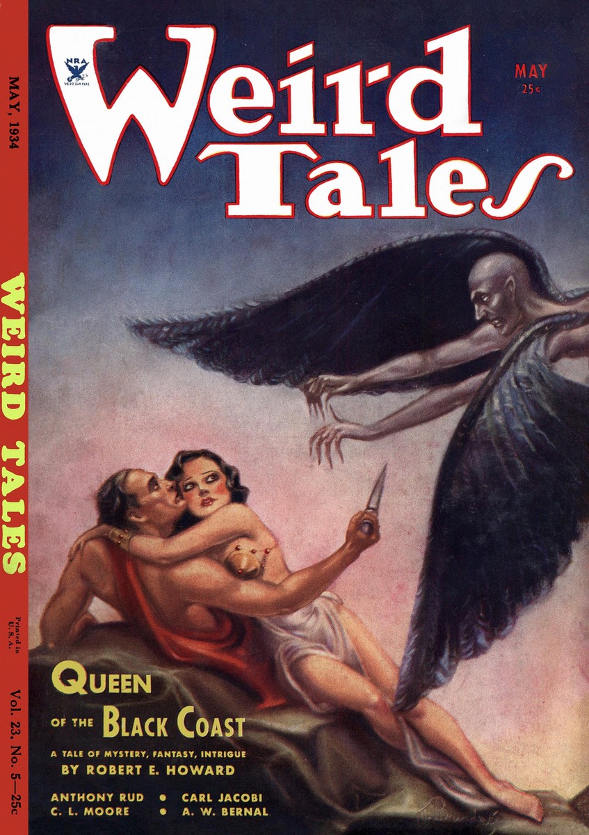 Queen of the Black Coast — Weird Tales May 1934 Conan Cover