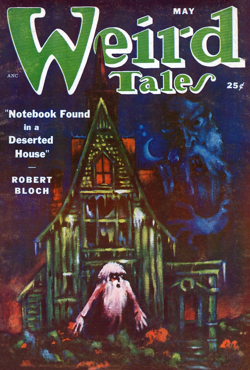 Weird Tales May 1951 – Robert Bloch's Deserted House with Lurking Demon
