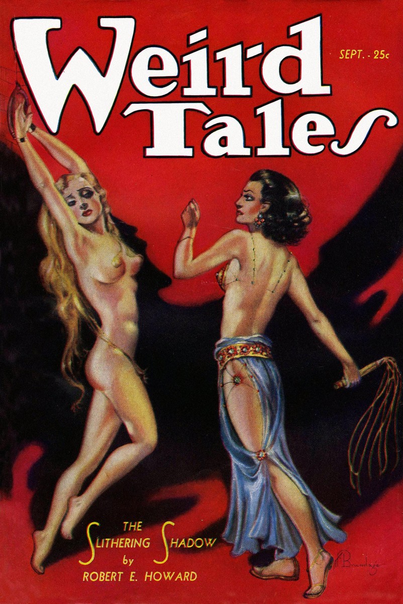 Weird Tales Sept 1933 — The Slithering Shadow by Robert E. Howard