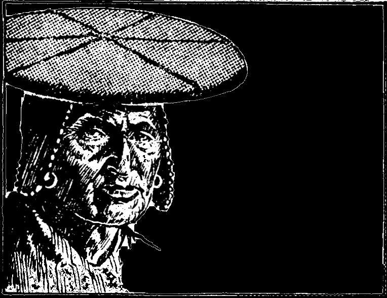 Ancient Andean Elder with Futuristic Disc Device — Amazing Stories