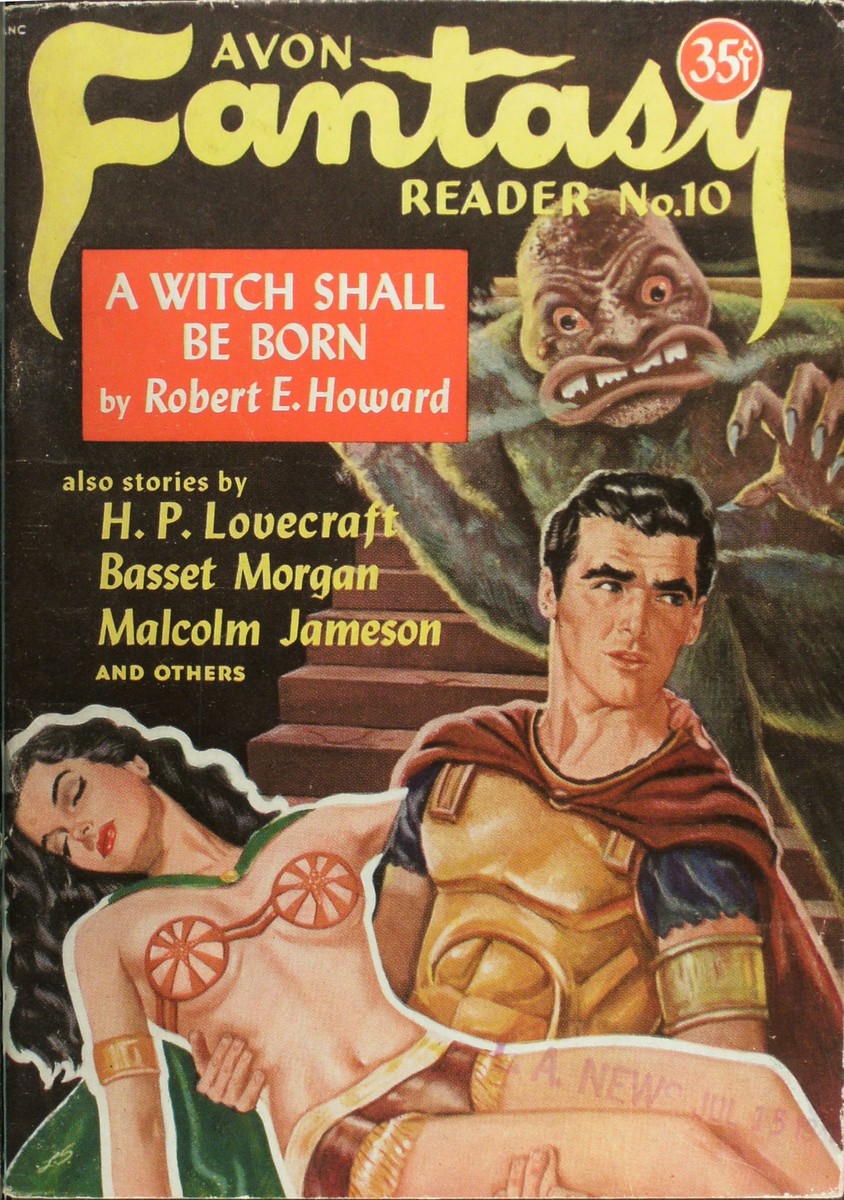 Avon Fantasy Reader No.10 — Robert E. Howard Conan Cover, 1950s