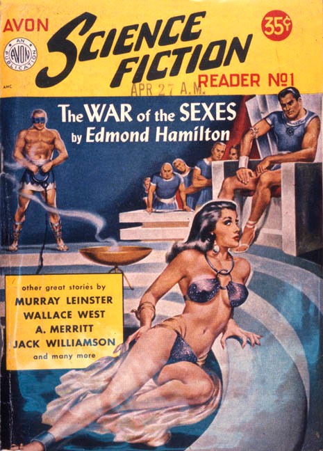 Avon Science Fiction Reader No.1 – War of the Sexes Cover, 1951