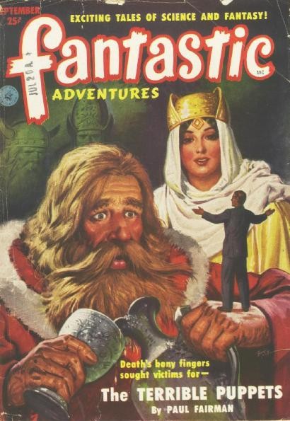 Fantastic Adventures Sept 1951 – The Terrible Puppets by Paul Fairman