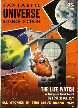 Fantastic Universe Science Fiction Sept 1955 – The Life Watch Cover