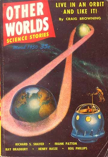 Other Worlds Science Stories March 1950 – Orbital Saucer Cover Art