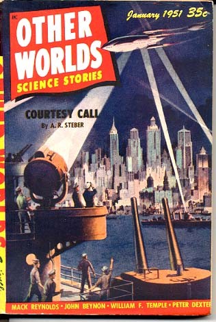 Flying Saucer Attack on Manhattan — Other Worlds Science Stories, Jan 1951