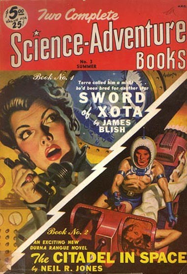 Two Complete Science-Adventure Books No.3, Summer 1951 Dual Cover