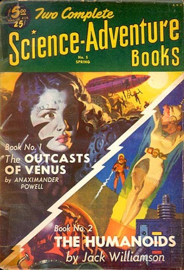 Two Complete Science-Adventure Books No.5 Spring 1952 Dual Cover