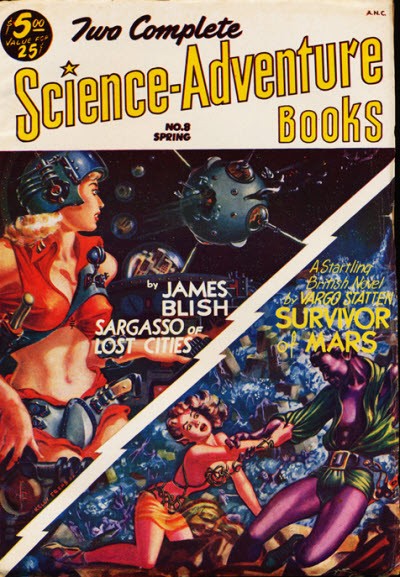 Two Complete Science-Adventure Books #8 Spring 1953 – Blish & Statten
