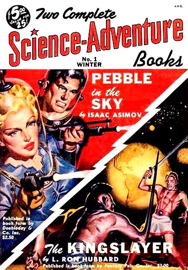 Two Complete Science-Adventure Books No.1 Winter 1950 — Asimov & Hubbard