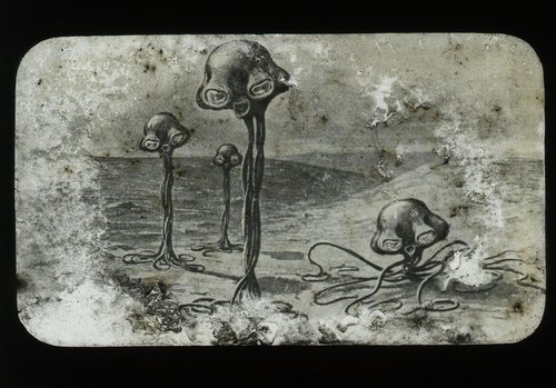 Henrique Alvim Corrêa's Martian Creatures, War of the Worlds c.1906