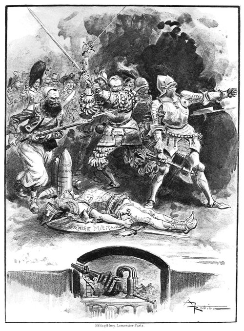 Albert Robida's 'La Vie Électrique' — Warfare Through the Ages, c.1890