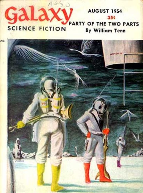 Extraterrestrial Hunters in Pressure Suits, Galaxy Science Fiction August 1954