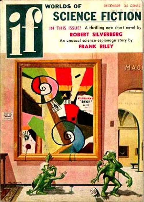 Alien Art Critics React to Cubist Painting, If Magazine Dec 1956