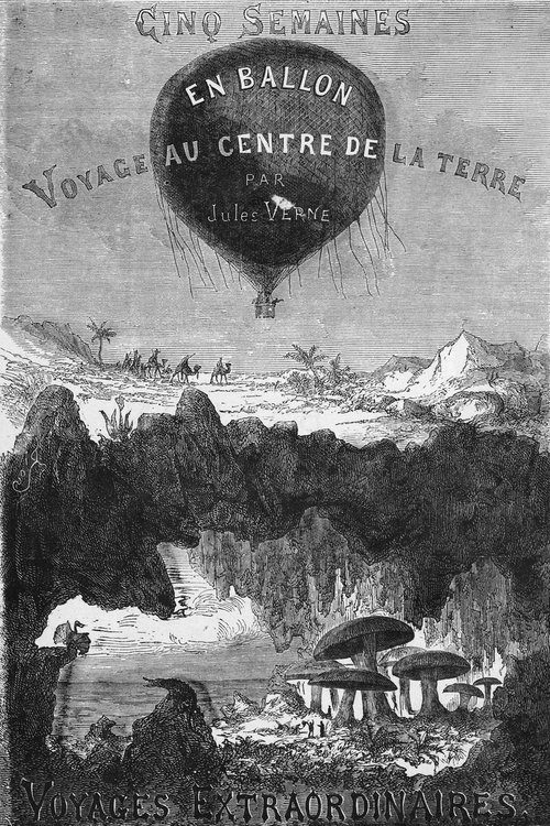 Jules Verne 'Voyages Extraordinaires' Composite Frontispiece by Édouard Riou, 1860s