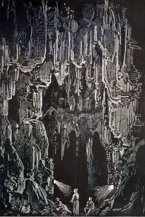 Explorers in the Subterranean Cathedral — Journey to the Center of the Earth