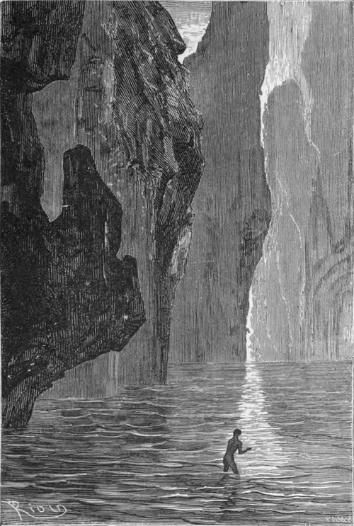 Édouard Riou's Underground Sea, Journey to the Center of the Earth 1864