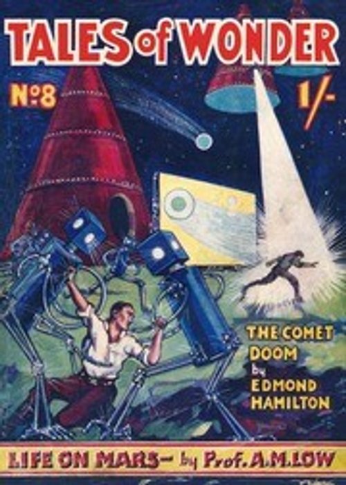 Tales of Wonder No.8 — Comet Doom Cover, 1930s British Pulp