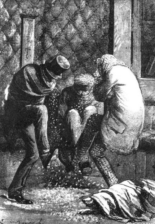 Dissolving Traveler: Around the Moon Bayard & Neuville 1870s