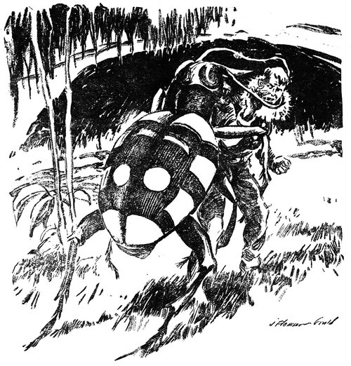 J. Fleming Gould's Giant Ant Attack — Man vs. Oversized Insect Monster