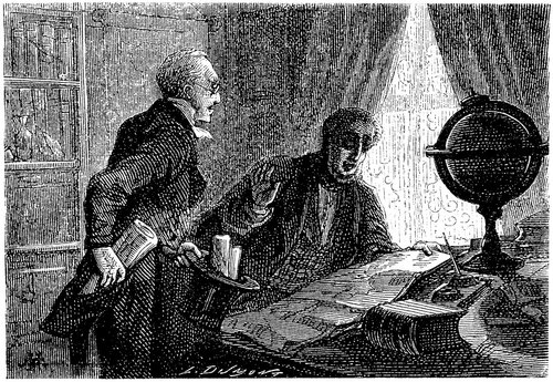 Jules Verne's Five Weeks in a Balloon — Scholars Plan the Expedition