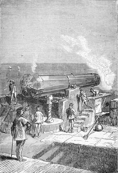 Jules Verne's Columbiad Space Gun — From the Earth to the Moon, 1865