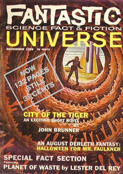 Fantastic Universe Nov 1959 – City of the Tiger by John Brunner
