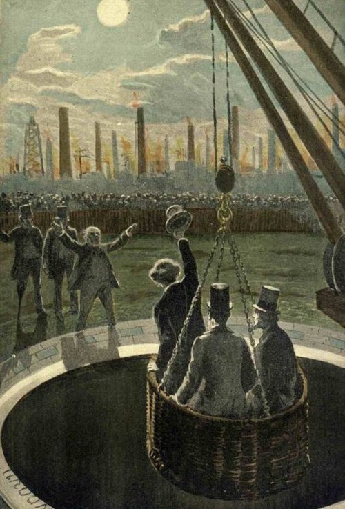 Jules Verne's Columbiad Gun Launch – From the Earth to the Moon