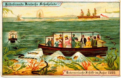 Hildebrands 1900: Glass-Hulled Submarine Tourists in Year 2000