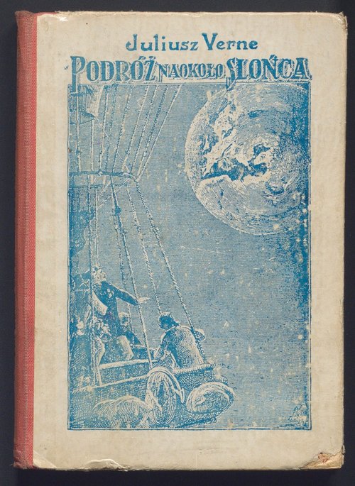Jules Verne 'Podróż Naokoło Słońca' Polish Edition — Voyage Around the Sun Cover