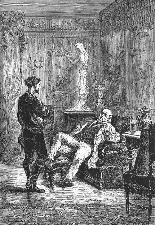 Léon Benett Illustration: The Begum's Fortune by Jules Verne, 1879