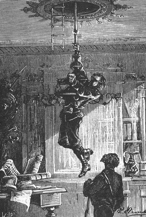 Léon Benett's Mechanical Man Demonstration — The Begum's Fortune, Jules Verne