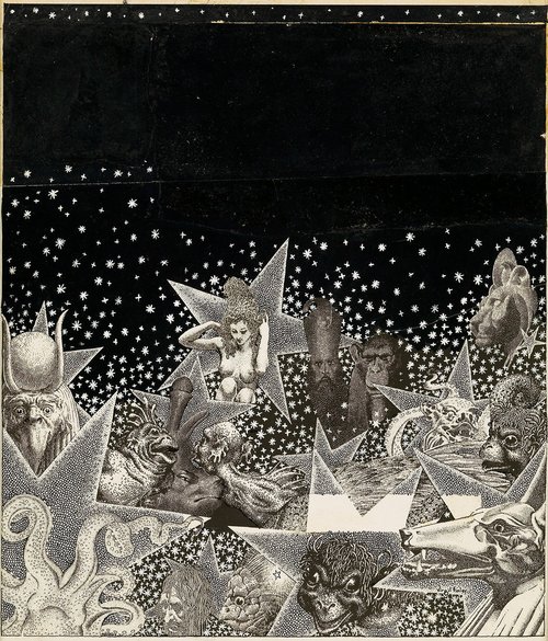 Virgil Finlay Cosmic Dreamscape: Stars, Aliens & Celestial Nudes