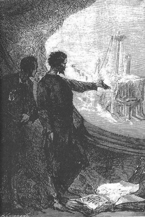 Jules Verne's 20,000 Leagues: Aronnax Discovers Atlantis, de Neuville & Riou