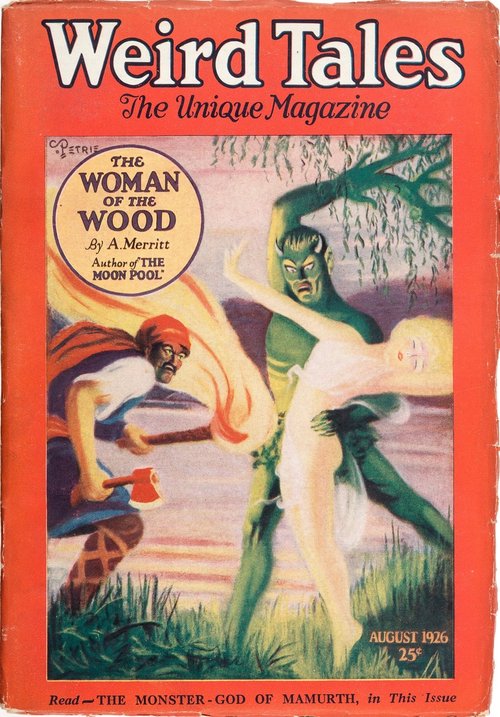 C. Petrie's Green Wood Demon Abduction — Weird Tales August 1926