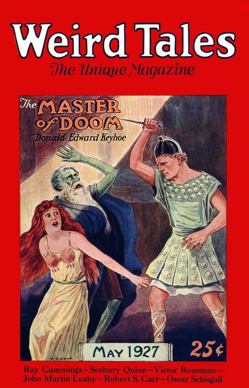 C.C. Senf's 'Master of Doom' Cover – Weird Tales May 1927