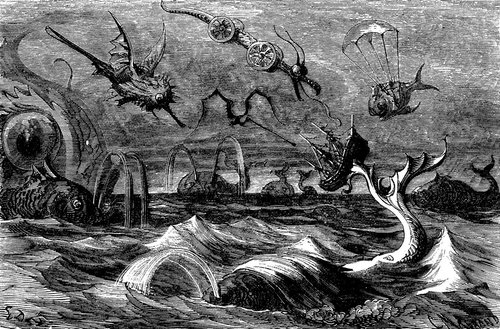 Gustave Doré's Baron Munchausen: Sea Monsters & Flying Machines