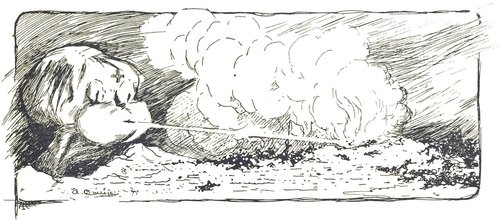 Martian Heat-Ray Fires Across Battlefield — H.G. Wells War of the Worlds 1906