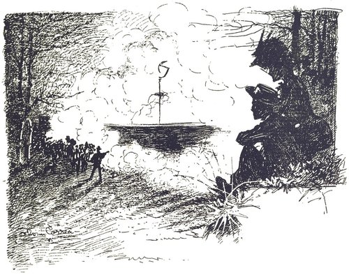 Henrique Alvim Corrêa's Martian Tripod Attack – War of the Worlds 1906