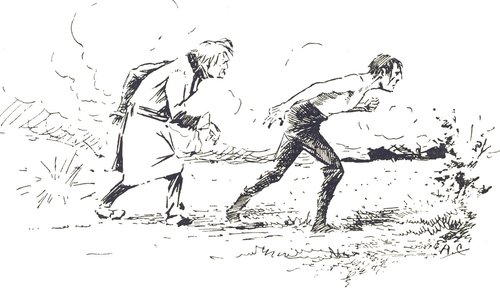 Martian Heat-Ray Attack — H.G. Wells' War of the Worlds 1906 French Edition