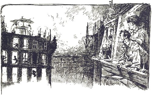 H.G. Wells' War of the Worlds 1906 — Observers Watch London Burn