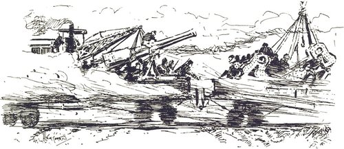 Henrique Alvim Corrêa's Martian War Machines, La Guerre des Mondes 1906