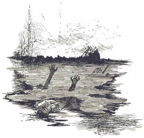 Henrique Alvim Corrêa — Drowning Victims, War of the Worlds 1906