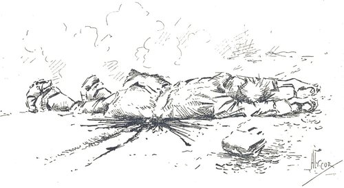 Henrique Alvim Corrêa's Fallen Martian, War of the Worlds 1906