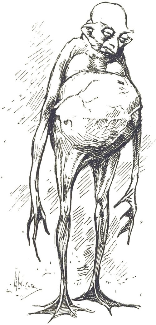 Henrique Alvim Corrêa's Martian Creature, War of the Worlds 1906