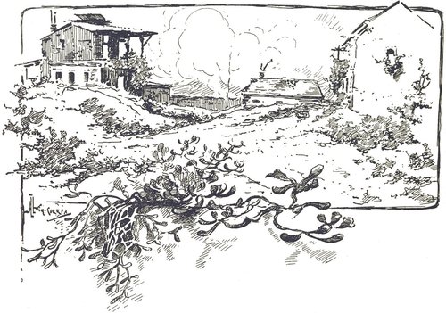 Henrique Alvim Corrêa's Martian Red Weed Spreads, War of the Worlds 1906