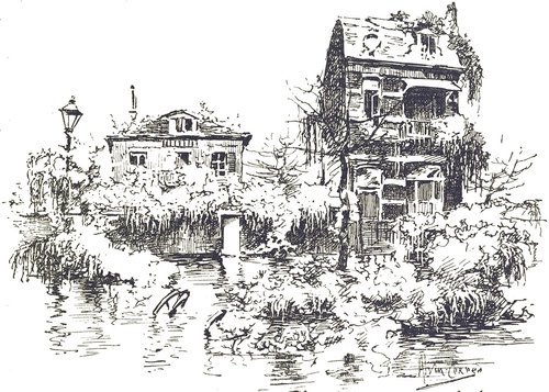 Alvim Corrêa's Flooded London Streets – War of the Worlds 1906