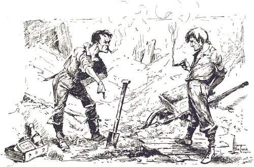 H.G. Wells' War of the Worlds 1906 — Survivors in Martian-Ravaged Wasteland